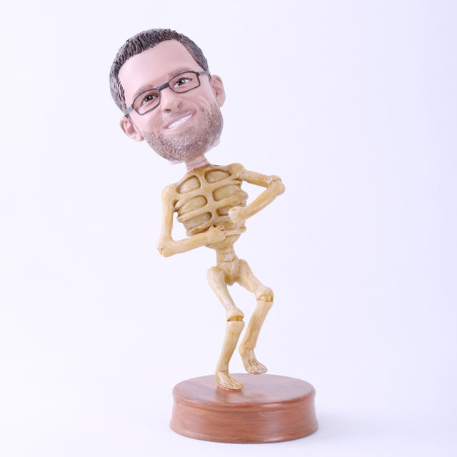 Picture of Custom Bobblehead Doll: Skull Man