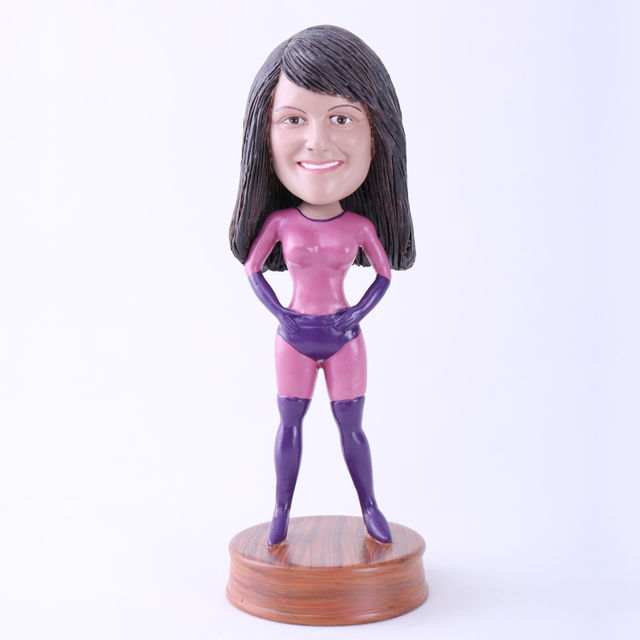 Picture of Custom Bobblehead Doll: Superwoman Without Cloak