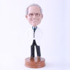 Picture of Custom Bobblehead Doll: White Uniform Doctor