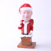 Picture of Custom Bobblehead Doll: Santa At Chimney