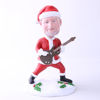 Picture of Custom Bobblehead Doll: Santa Playing Guitar
