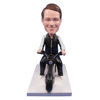 Picture of Custom Bobblehead Doll: Man Riding Harley Davidson