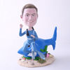 Picture of Custom Bobblehead Doll: Scuba Diving Man