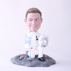 Picture of Custom Bobblehead Doll: Male Astronaut