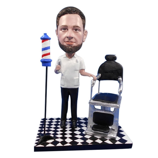 Picture of Custom Bobblehead Doll: Barber