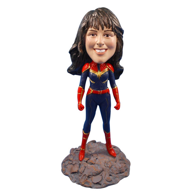 Picture of Custom Bobblehead Doll: Captain Marvel