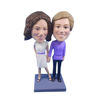 Picture of Custom Bobblehead Doll: Same Sex Female Couple