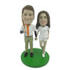 Picture of Custom Bobblehead Doll: Baseball Man and Woman