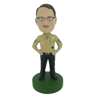 Picture of Custom Bobblehead Doll: Male Police Officer