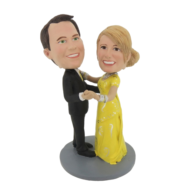 Picture of Custom Bobblehead Doll: Dancing Couple