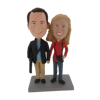Picture of Custom Bobblehead Doll: Hand In Hand Photography Couple