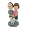 Picture of Custom Bobblehead Doll: Shopping Couple