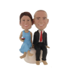 Picture of Custom Bobblehead Doll: Stone Sitting Couple