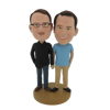 Picture of Custom Bobblehead Doll: Two Male Couple