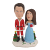 Picture of Custom Bobblehead Doll: Christmas Couple