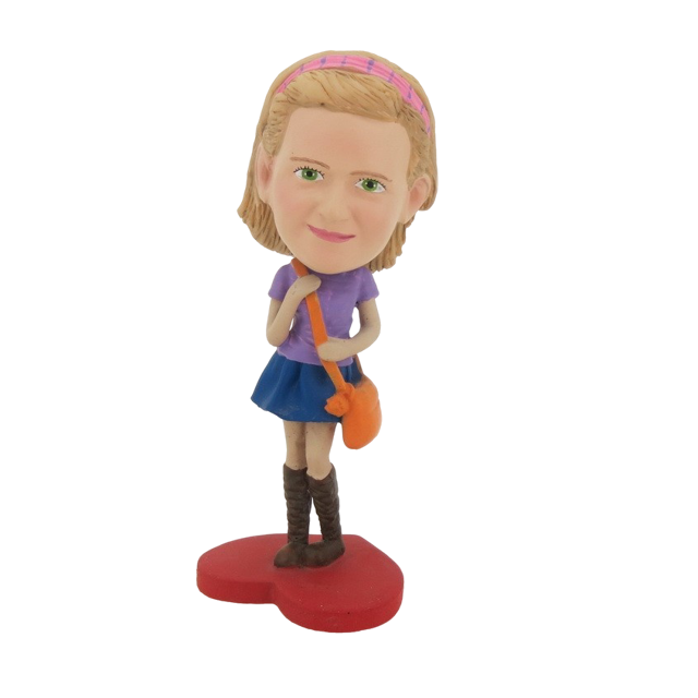 Picture of Custom Bobblehead Doll: Schoolgirl