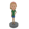 Picture of Custom Bobblehead Doll: Green Sleeves Girl