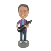 Picture of Custom Bobblehead Doll: Casual Guitar Player Man