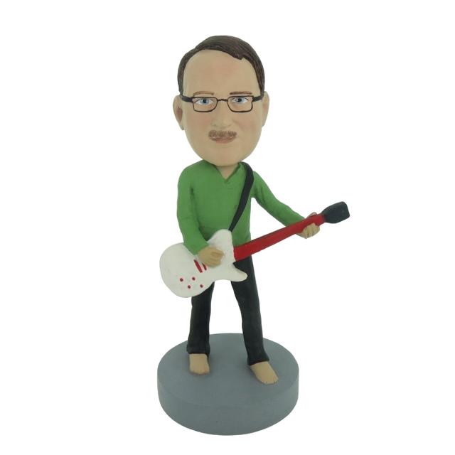 Picture of Custom Bobblehead Doll: Man Playing Guitar