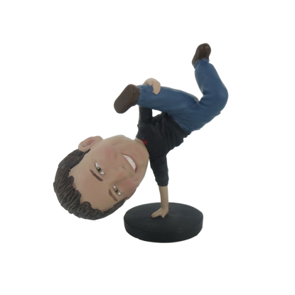 Picture of Custom Bobblehead Doll: Breakdancing Man