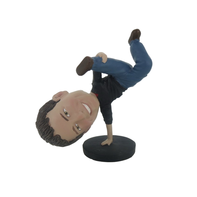 Picture of Custom Bobblehead Doll: Breakdancing Man