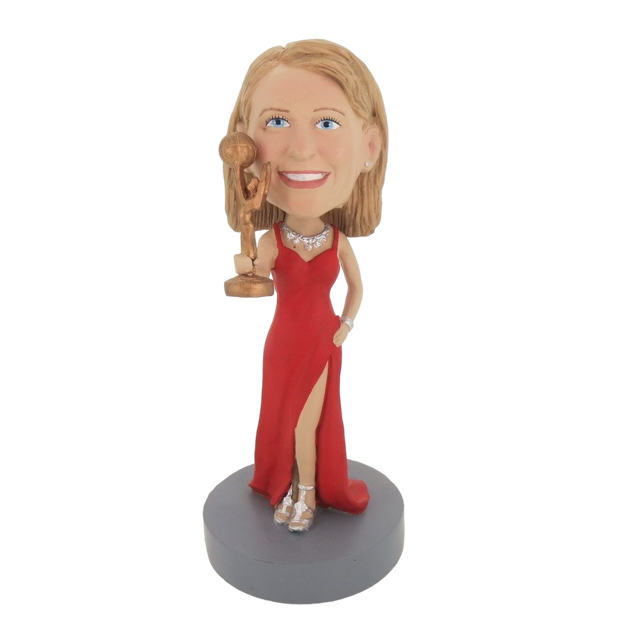 Picture of Custom Bobblehead Doll: Female Super Star