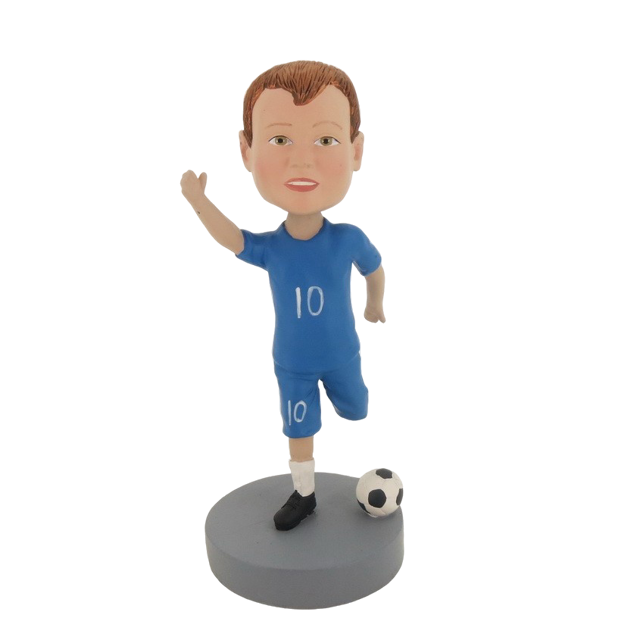 Picture of Custom Bobblehead Doll: Boy Soccer Player