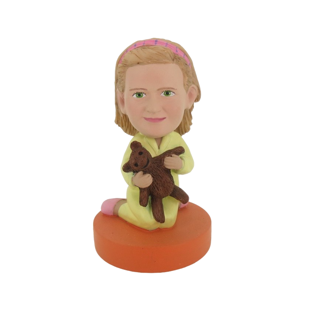 Picture of Custom Bobblehead Doll: Girl In Yellow