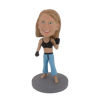 Picture of Custom Bobblehead Doll: Boxing Woman