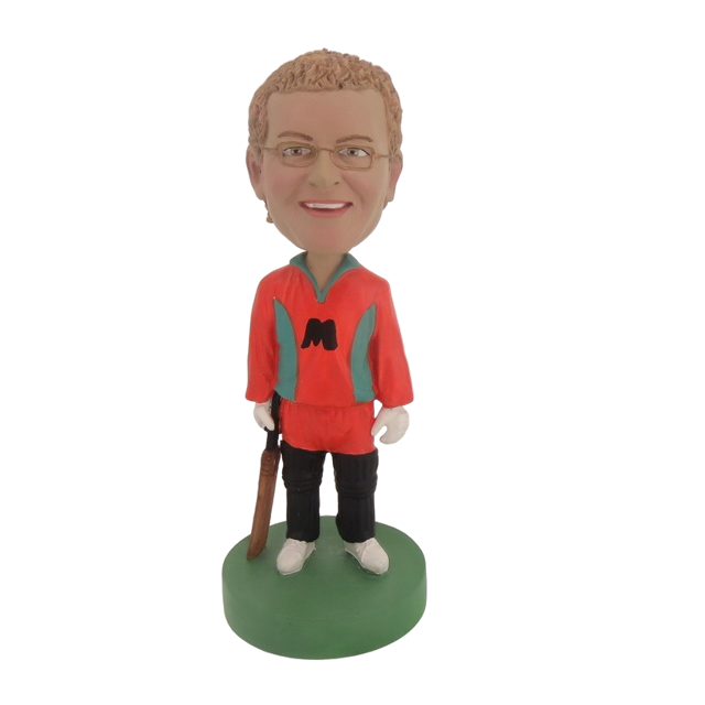 Picture of Custom Bobblehead Doll: Cricketer Player
