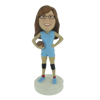 Picture of Custom Bobblehead Doll: Footerball Girl