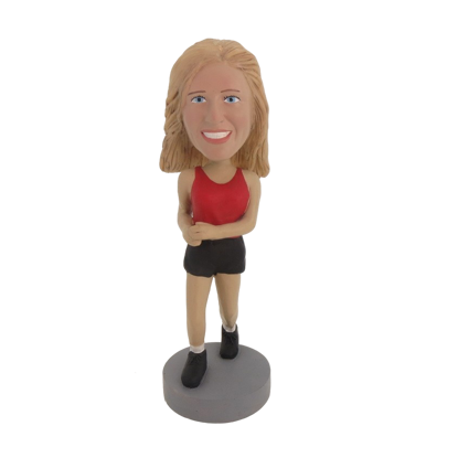 Picture of Custom Bobblehead Doll: Jogging Girl
