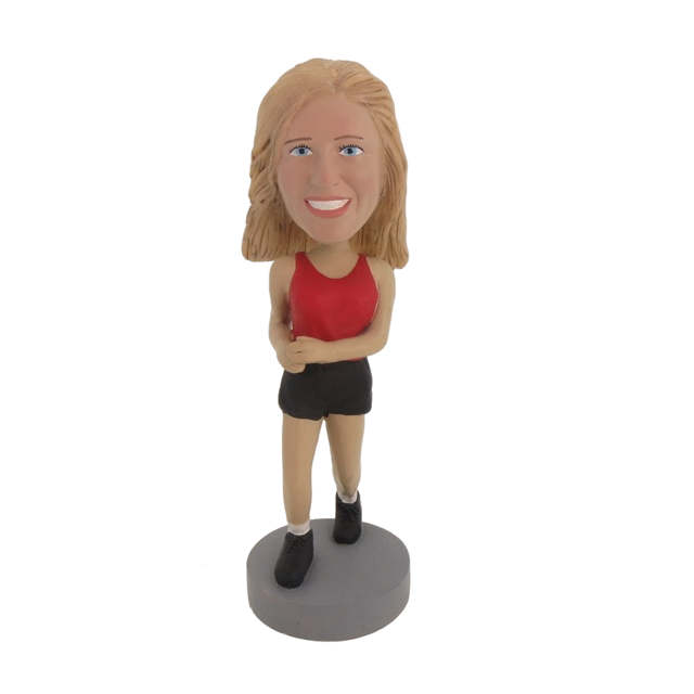 Picture of Custom Bobblehead Doll: Jogging Girl