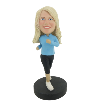 Picture of Custom Bobblehead Doll: Jogging Woman