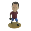 Picture of Custom Bobblehead Doll: Man Playing Bowling