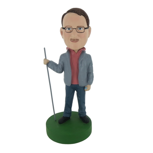 Picture of Custom Bobblehead Doll: Man With Rod