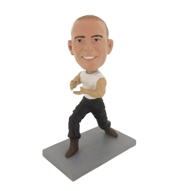 Picture of Custom Bobblehead Doll: Muscle Man Ready Fighting