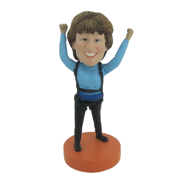 Picture of Custom Bobblehead Doll: Sky Diving Woman
