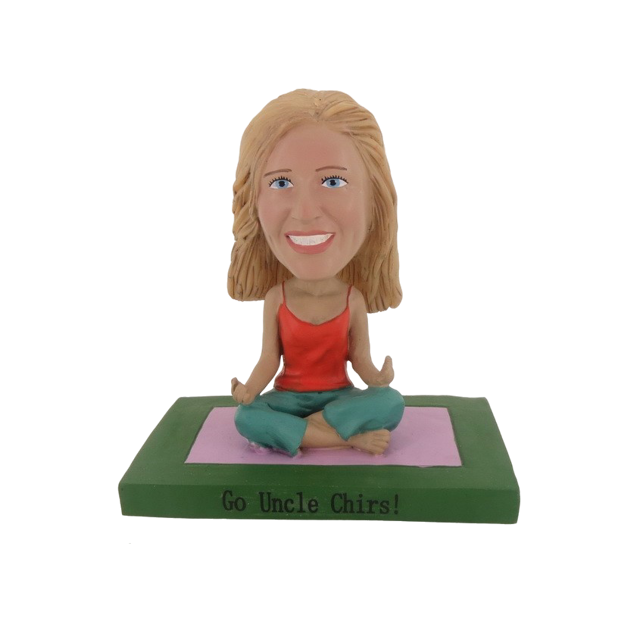 Picture of Custom Bobblehead Doll: Yoga Woman
