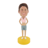 Picture of Custom Bobblehead Doll: Body Building Woman