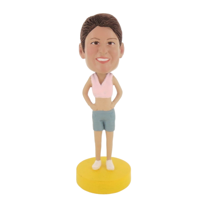 Picture of Custom Bobblehead Doll: Body Building Woman