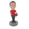Picture of Custom Bobblehead Doll: Basketball Personalized