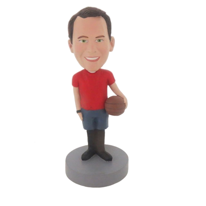 Picture of Custom Bobblehead Doll: Basketball Personalized