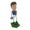 Picture of Custom Bobblehead Doll: Football Player Ready to Kick