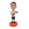 Picture of Custom Bobblehead Doll: Beach Acoustic Guitar Player Man
