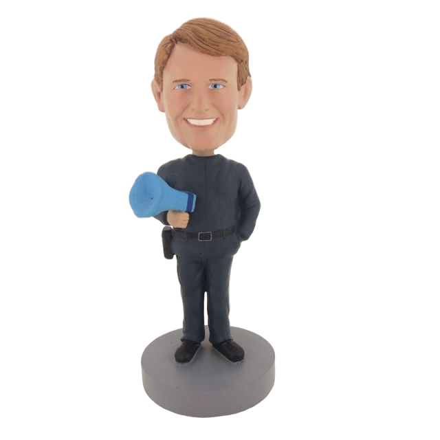 Picture of Custom Bobblehead Doll: Man And Horn