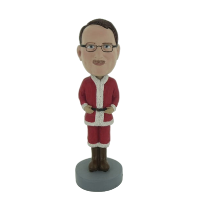 Picture of Custom Bobblehead Doll: Santa Uniform Man