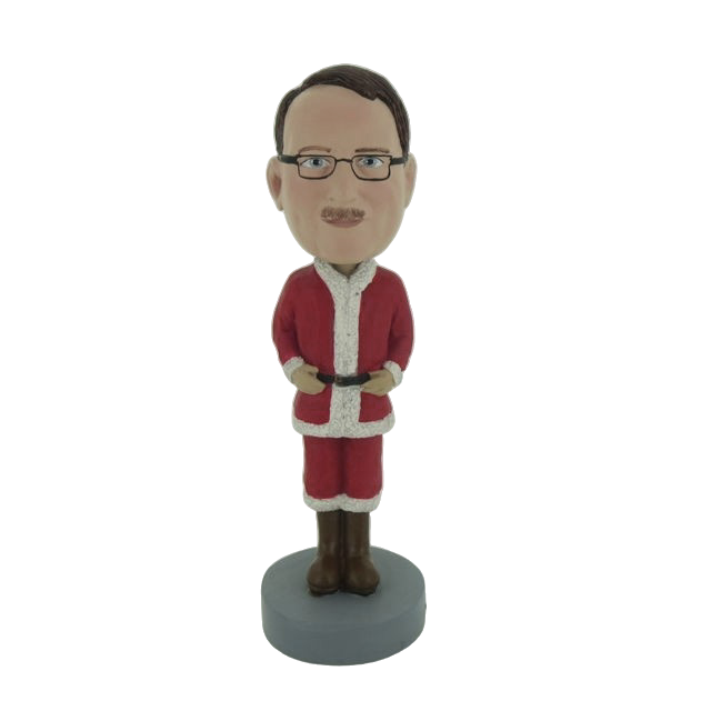 Picture of Custom Bobblehead Doll: Santa Uniform Man