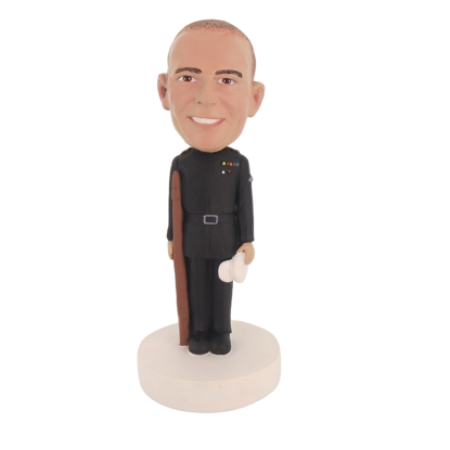 Picture of Custom Bobblehead Doll: Military Officer Male