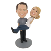 Picture of Custom Bobblehead Doll: Man Holds Woman